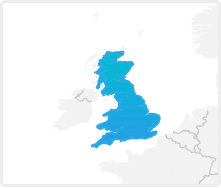 map of United Kingdom