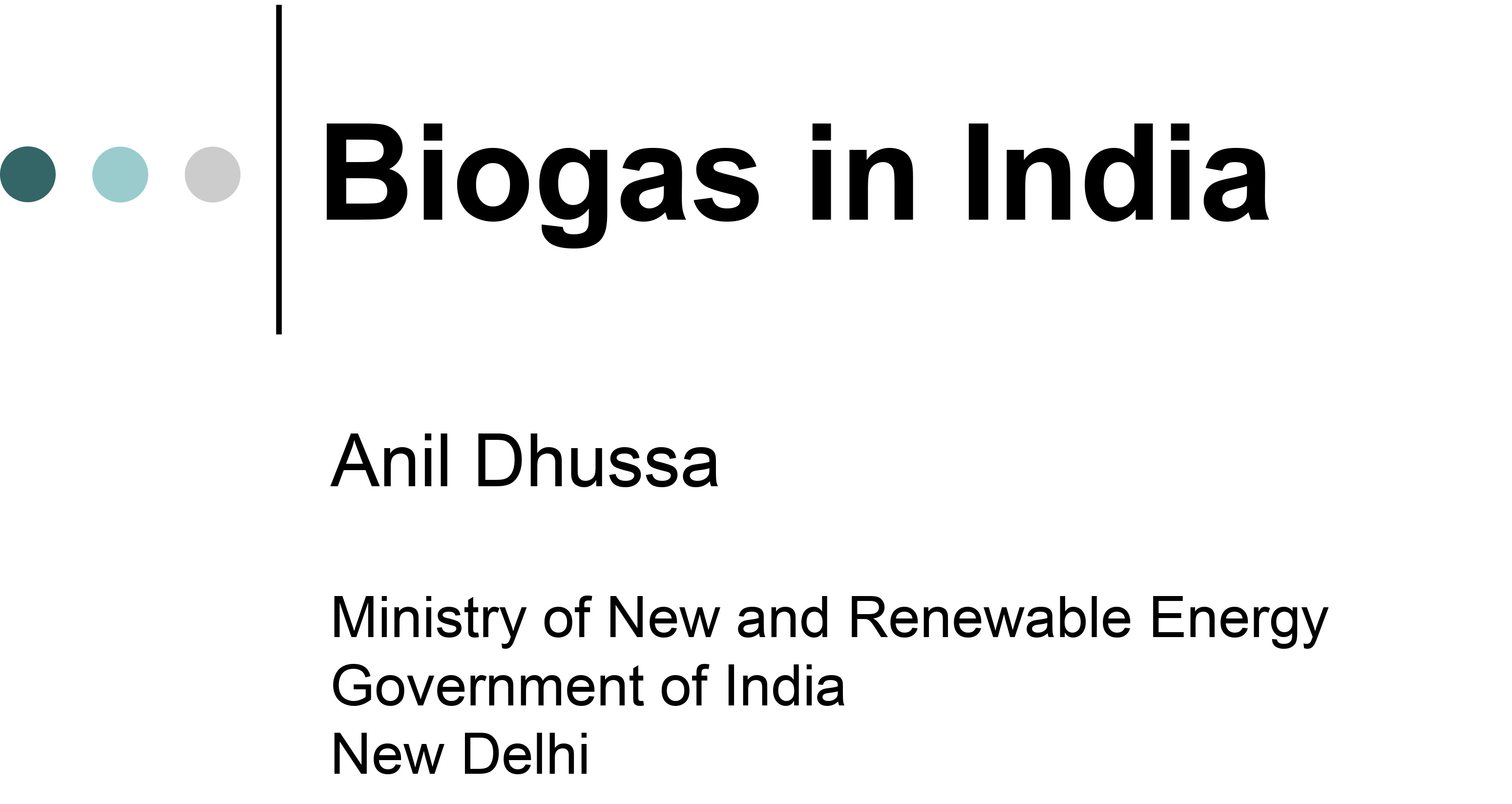 Biogas